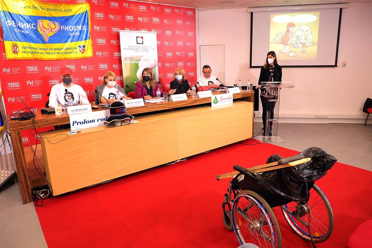 Konferencija za novinare povodom Svetskog dana osoba sa invaliditetom
3/12/2021